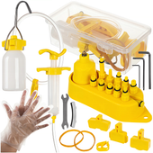 ZESTAW DO ODPOWIETRZANIA HAMULCÓW ROWEROWYCH UKŁADU HAMULCOWEGO DUŻY + ETUI