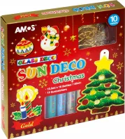 Farby Witrażowe. 10 Kolorów + Witraże. Christmas