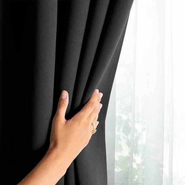 CURT/AH/BLACKOUT/EYELETS/BLACK/140X245/1PC zdjęcie 7