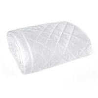 Narzuta pikowana RIA6 220X240 cm biała geometryczny wzór stylowa