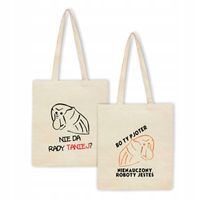 Eko Torba z nadrukiem napis NIE DA RADY TANIEJ