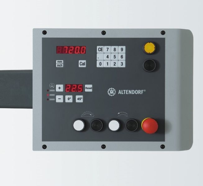 Piła formatowa Altendorf WA 8X pilarka formatówka z podcinakiem podcinak zdjęcie 5