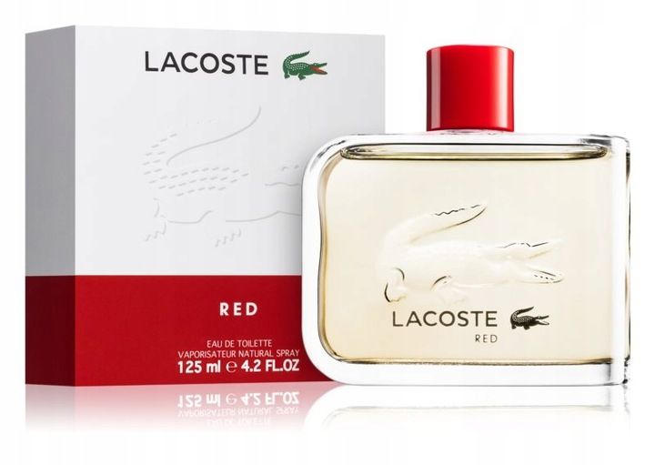 PRODUKT LACOSTE RED 125ML EDT WODA TOALETOWA zdjęcie 1