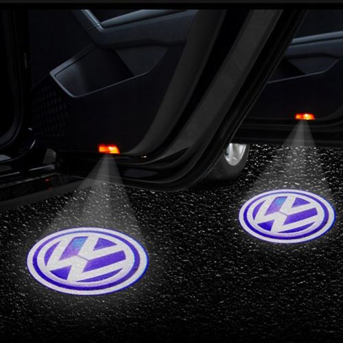 2x LED LOGO PROJEKTOR VW PASSAT GOLF EOS JETTA SHARAN TIGUAN TOUAREG TOURAN na Arena.pl