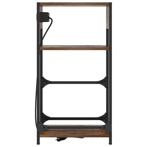 Szafka Nocna z szufladą Wędzony dąb 40 x 27 x 76 cm na Arena.pl