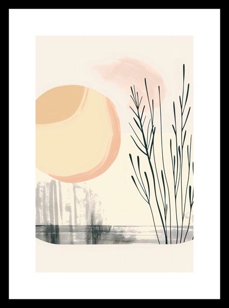 Plakat 40x60cm Pastelowy Wschód zdjęcie 3