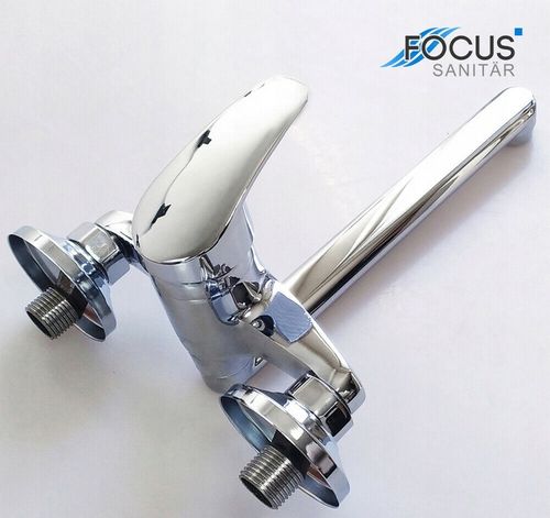 BATERIA KUCHENNA ŚCIENNA UMYWALKOWA OBROTOWA DŁUGA WYLEWKA KRAN DO KUCHNI na Arena.pl