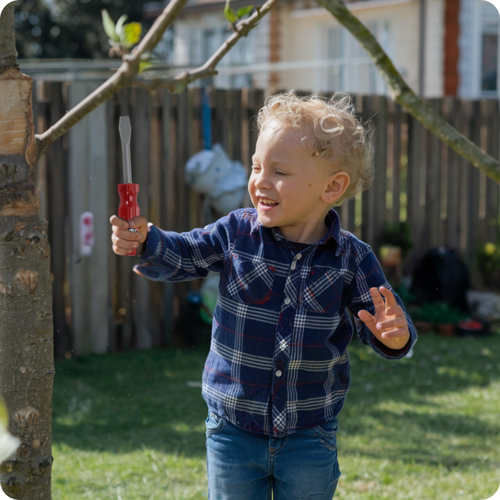 ZESTAW MAJSTERKOWICZA DLA DZIECI NARZĘDZIA 30 ELEMENTÓW  MŁOTEK KOMBINERKI na Arena.pl