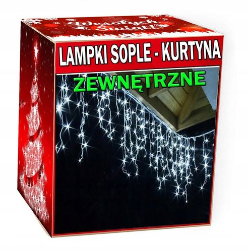 LAMPKI SOPLE 100 LED GRUBY KABEL 5,5m + FLASH na Arena.pl