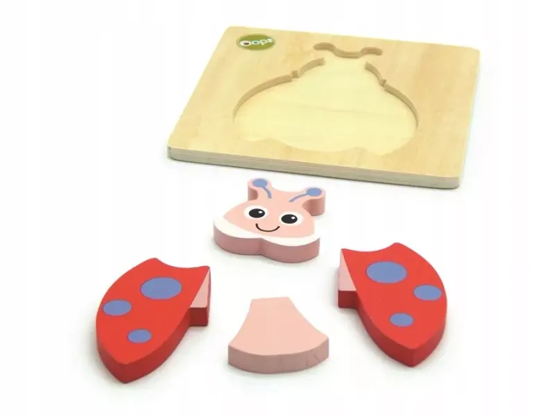 Oops Układanka Puzzle 3D Biedronka 12m+ zdjęcie 2