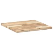 Blat do stolika, kwadratowy, 40x40x2 cm, lite drewno akacjowe
