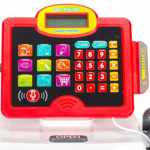 KASA SKLEPOWA FISKALNA INTERAKTYWNA DLA DZIECI XL MATADI na Arena.pl