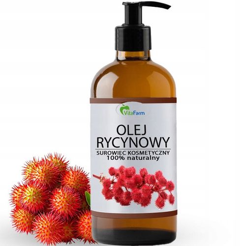 Olej ze słodkich migdałów 500ml i Olej rycynowy 500ml zestaw z pompkami na Arena.pl