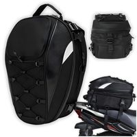 Plecak usztywniany na motor pokrowiec wodoodporny, paski do mocowania