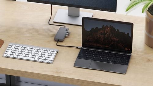 Hub USB C 5w1 Stacja Dokująca 100W HDMI 4K 60Hz 3xUSB DEKO Lite na Arena.pl