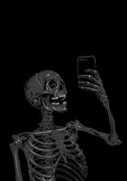 Plakat 42x59,4cm Selfie Poza Czasem