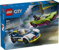 60415 - lego city - pościg radiowozu za muscle carem