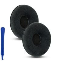 Nauszniki Gąbki Pady do AKG K121 K121S K141 MK II K142HD Welur Czarne