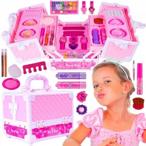 MAKEUP MAKIJAŻ DLA DZIEWCZYNKI KUFEREK KOSMETYKI zdjęcie 1