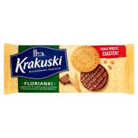 Krakuski Florianki Herbatniki w czekoladzie mlecznej  171 g