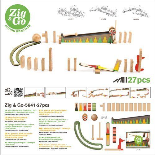 Zestaw Zig & Go-27 elementów DJ05641 na Arena.pl