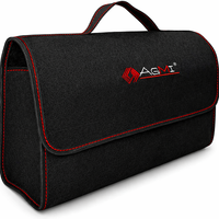 DUŻA TORBA DO BAGAŻNIKA SAMOCHODU KUFER ORGANIZER ETUI RZEPY UCHWYTY FILC