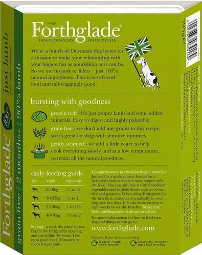 Forthglade just lamb 395g na Arena.pl