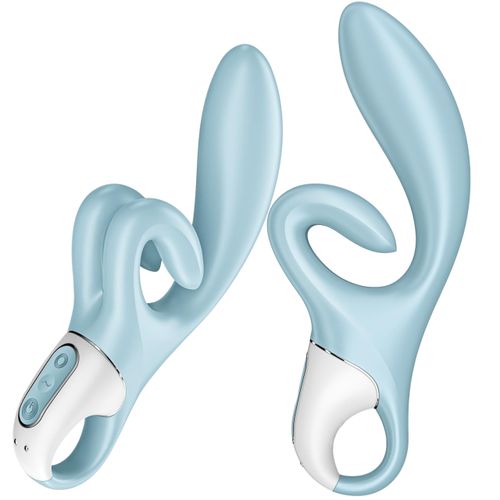 wibrator króliczek satisfyer touch me niebieski usb na Arena.pl