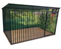 Kojec dla Psów 3x2m - Drewniana podłoga TS665