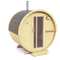 Sauna ogrodowa fińska Tonne 1,8 x 2,2 m