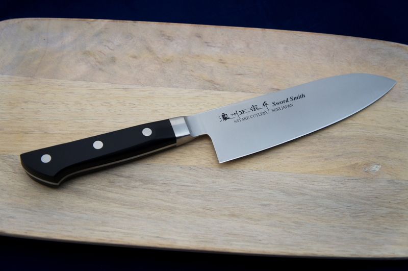 Nóż Santoku 17 cm Satake Satoru zdjęcie 2