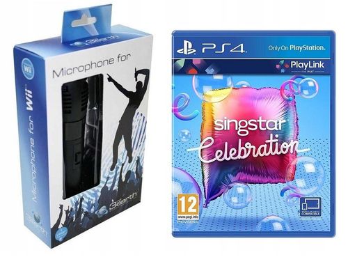 Mikrofon 3rd Earth gra Singstar Celebration PL PS4 na Arena.pl
