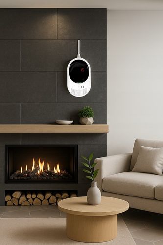 Czujnik Czadu Gazu Ziemnego Detektor Tlenku Węgla CERTYFIKOWANY 85dB LCD na Arena.pl