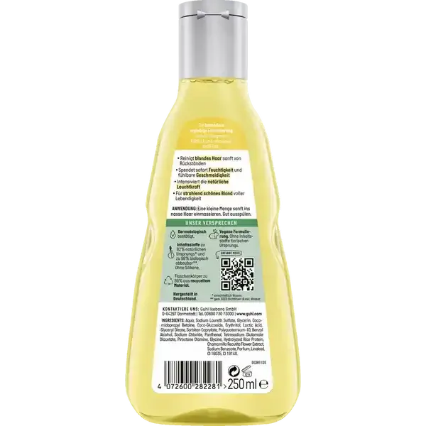 Guhl Faszination szampon włosy blond zdjęcie 2
