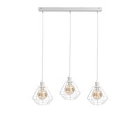 Lampa wisząca 3xE27 FOSKAL WHITE