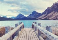 FOTOTAPETA most widok góry niebo chmury 3D 400x280