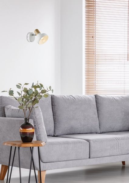 Puerto kinkiet 1x40W E14 biały zdjęcie 2