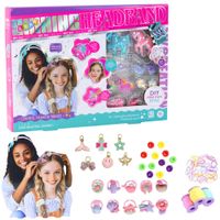 Zestaw Kreatywny DIY Do Robienia Opasek Jednorożce Ozdoby Błyszczące