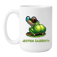 KUBEK "JESTEM ŻAJEBISTY" Wzór - Duży 450 ml