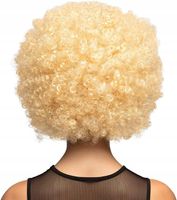 Boland peruka włosy krótkie blond afro