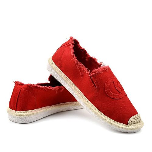 Czerwone espadryle wsuwane NB273P-9 r.37 na Arena.pl
