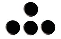 magnesy do tablic 20mm/6 czarne