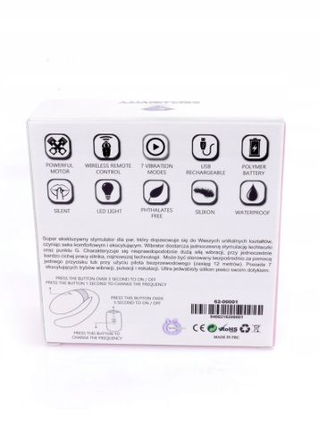 Stymulator-V-Vibe Pink USB 7 Function z pilotem na Arena.pl