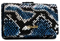 portfel damski skóra + pu px23-dnh-bl-2243 blue