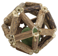 Zabawka dla kota matatabi z kulką kocimiętki 7cm