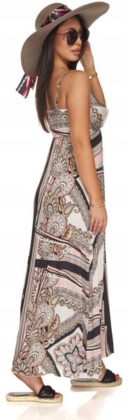 KAPELUSZ SŁOMKOWY EKO SŁOMKA beżowy z kokardą zdjęcie 5