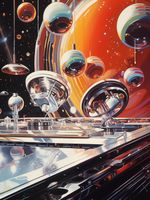 Plakat 60x80cm Orkiestra Sfer