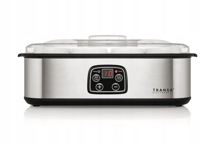 JOGURTOWNICA Urządzenie do jogurtów TIMER TRANSA 1,4L 8 słoików 30W zdjęcie 5