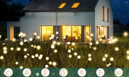 Lampki Ogrodowe Solarne Kulki Oświetlenie 4 Szt na Arena.pl