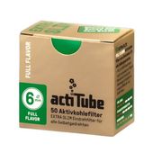 filtry z węglem aktywnym actitube extra slim 6 mm / 50 szt.